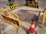 追踪丨郑州塌坑路面已填实修复，待铺上沥青就能恢复通行了 - 河南一百度