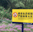 校园里飘扬起红绸带 林草间矗立起黄标牌——防火于未“燃”，郑大保卫人在行动（图） - 郑州大学