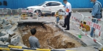 郑州棉织路塌陷路面已开始抢修预计三天后恢复正常通行 - 河南一百度