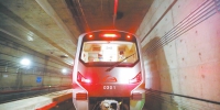 郑州地铁3号线完成首次带电“试跑” - 河南一百度