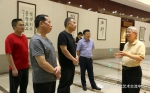 省军区副司令员刘建伟一行参观安特·倪东方艺术博物馆 - 郑州新闻热线