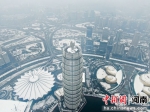 郑州迎来牛年首场降雪 城市银装素裹 - 中国新闻社河南分社