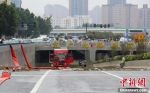 郑州京广北路隧道抽排加紧进行中 - 中国新闻社河南分社