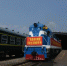 　95004次货物列车从广西贵港铁路货场开出。　蒋雪林 摄 - 中国新闻社河南分社