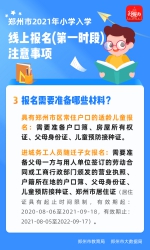 家长别慌！郑州2021年小学入学线上报名“保姆级”攻略来了! - 河南一百度