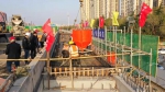 郑州彩虹桥全线首联现浇箱梁顺利浇筑 - 河南一百度