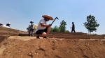 40度高温侵袭郑州，考古工地遭遇盛夏“烤验” - 河南一百度