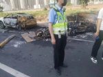 郑州凌晨多车发生爆炸燃烧，受损车主：疑一辆黑色奥迪撞击导致 - 河南一百度