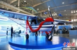 图为展示的飞机。　冀坤 摄 - 中国新闻社河南分社