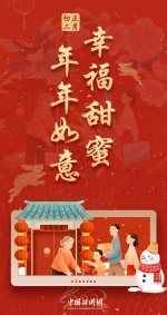 正月初二，幸福甜蜜 年年如意 - 中国新闻社河南分社