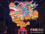 洛阳王城公园里的大型花灯。张晶晶 摄 - 中国新闻社河南分社