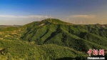 图为伏羲山上分布的“大风车”。　新密市委宣传部供图 - 中国新闻社河南分社