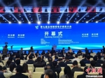 图为第七届全球跨境电子商务大会在河南郑州开幕。　阚力 摄 - 中国新闻社河南分社