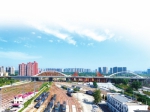 郑州新彩虹桥 双“虹”初现 整体工程将在10月份通车 - 河南一百度