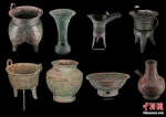 M2出土铜容器。郑州市文物考古研究院供图 - 中国新闻社河南分社