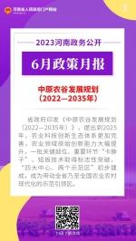 2023年6月，河南省政府出台了这些重要政策 - 河南一百度