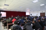 许绍康为龙子湖校区建管委党员干部上党课 - 河南大学
