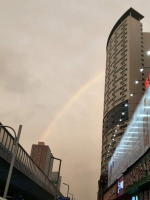 河南多地雨后现彩虹美景 一大波美图来袭 - 河南一百度