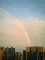 河南多地雨后现彩虹美景 一大波美图来袭 - 河南一百度