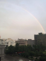 河南多地雨后现彩虹美景 一大波美图来袭 - 河南一百度