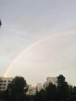 河南多地雨后现彩虹美景 一大波美图来袭 - 河南一百度