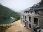 青龙山慈云寺景区内违建建在水库北侧。 - 河南一百度