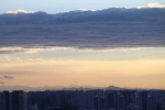 台风雨浸染之后， 郑州傍晚惊现半天彩霞 - 河南一百度