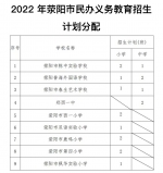 荥阳市2022年民办义务教育今天开始报名 - 河南一百度